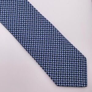 Ted Baker London Men Blue Polka Dot Silk‎ Necktie
